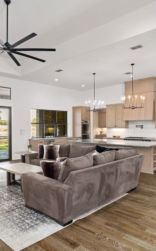 Interior painting living room
